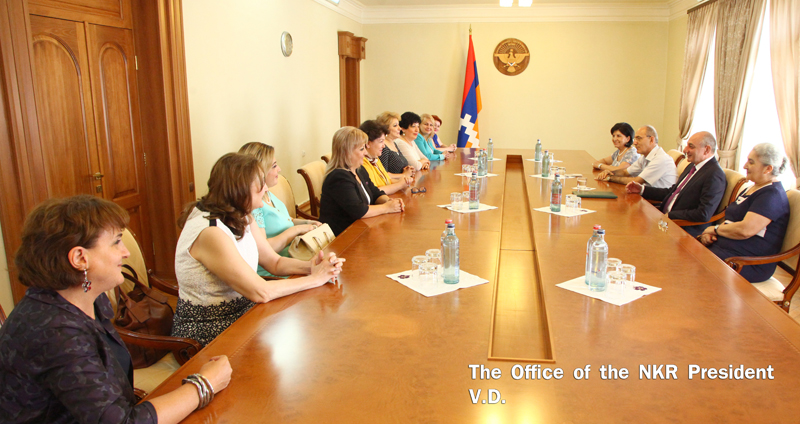 Bako Sahakyan received members of the Women’s Council of the Armenia’s Republican Party