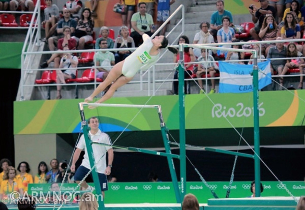 Gymnast Houry Gebeshyan’s new skill officially named after her