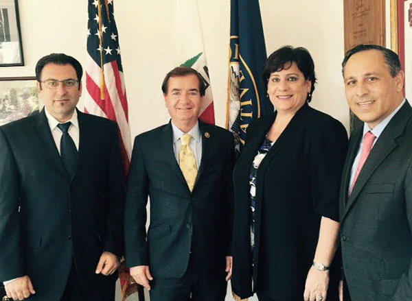 ANCA Leaders Advance Peace and Freedom For NKR With House Foreign Affairs Committee Chairman