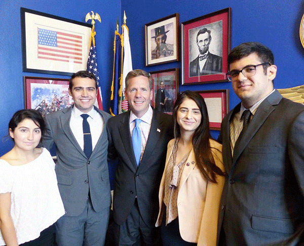 ANCA Leo Sarkisian Interns Reflect on Summer of Armenian Advocacy and Career Advancement