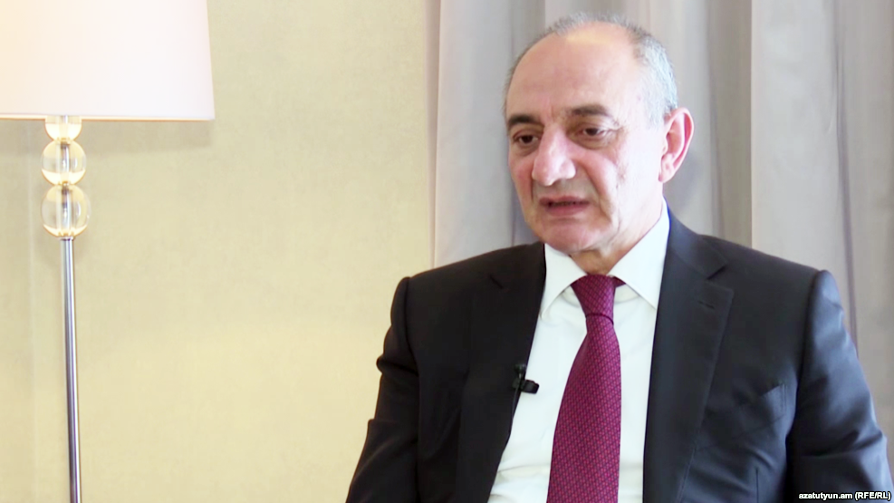 Bako Sahakyan met with philanthropist Mike Saryan