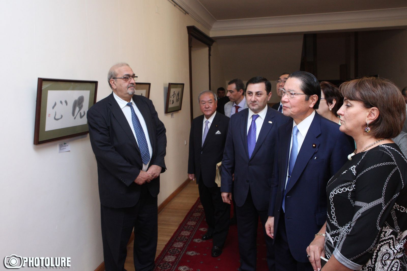 Exhibition of Japan calligraphy opened in Yerevan