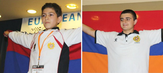 Armenia Wins Two Gold Medals at European Youth Chess Championship
