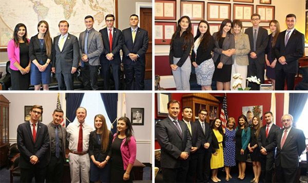 “The Armenian Assembly of America’s internship program gave me the opportunity to reconnect with the Armenian-American community”. a student from Brown University