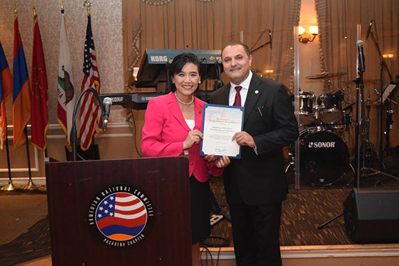 ANCA Pasadena Hosts Annual Banquet, Raises Thousands for ‘With Our Soldiers’ Campaign