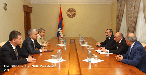 President Bako Sahakyan held meetings with the delegations of Abkhazia, South Ossetia and the Pridnestrovian Moldavian Republic