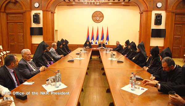 Bako Sahakyan received members of the Supreme Spiritual Council of the Armenian Apostolic Church