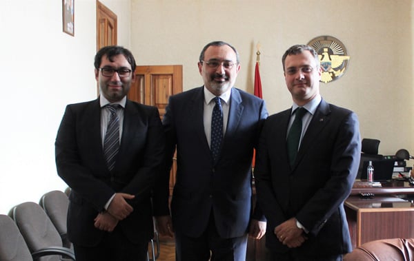 NKR Foreign Minister Received Representatives of the European Friends of Armenia NGO
