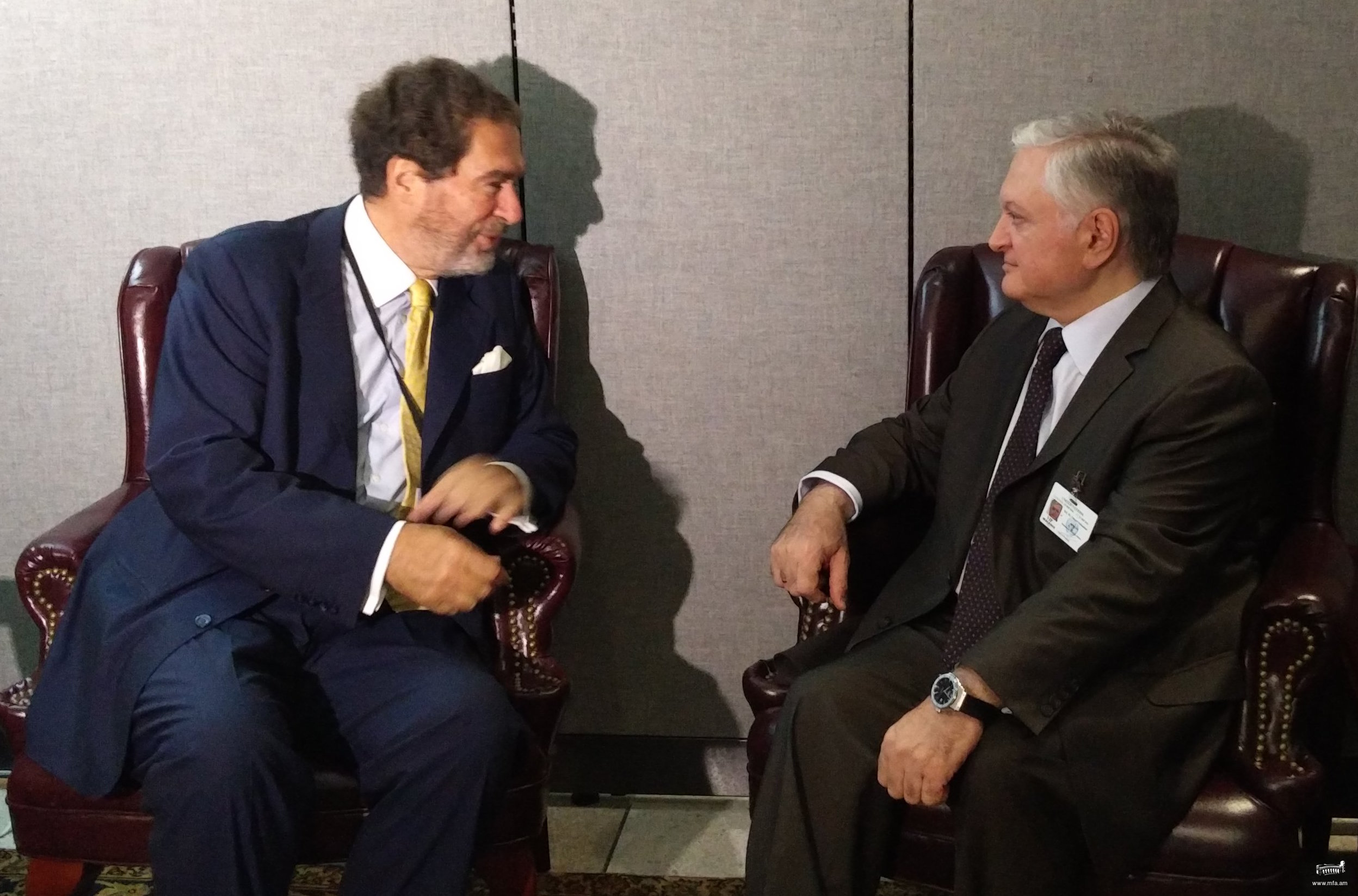 Edward Nalbandian met with the BSEC Secretary General