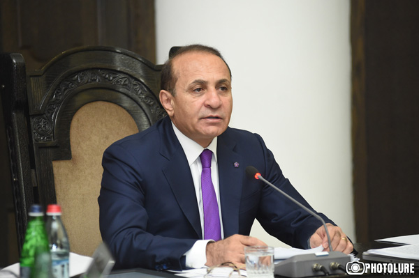 Remarks Delivered by Prime Minister Hovik Abrahamyan at Cabinet Sitting