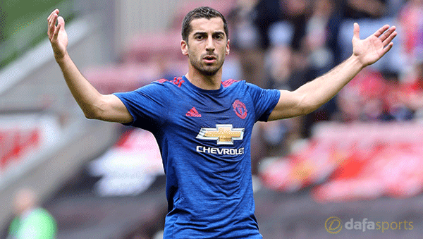 Manchester United’s Mkhitaryan will be fit for derby, confirms Jose Mourinho