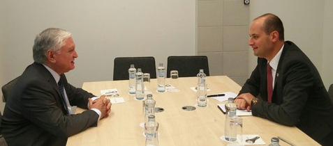 Meeting of Foreign Ministers of Armenia and Georgia