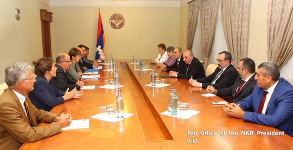 A group of deputies from the Belgian Federal and Brussels Regional Parliaments in Artsakh