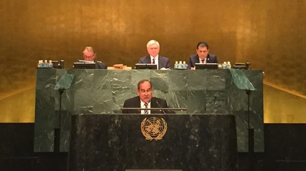Edward Nalbandian chaired the 71st Session of UN General Assembly