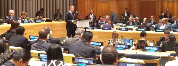 Edward Nalbandian chaired the High-level Meeting of the United Nations General Assembly to Address Large Movements of Refugees and Migrants