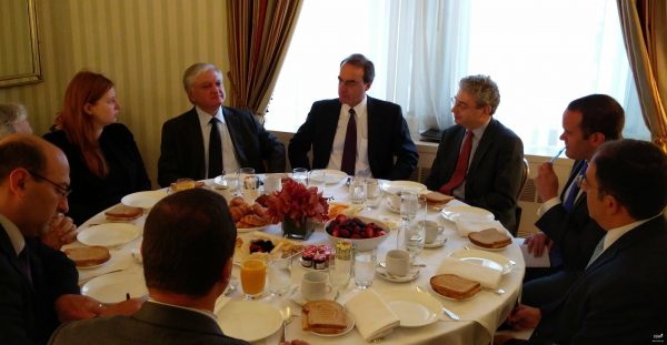 Edward Nalbandian received the representatives of the American Jewish Committee (video)