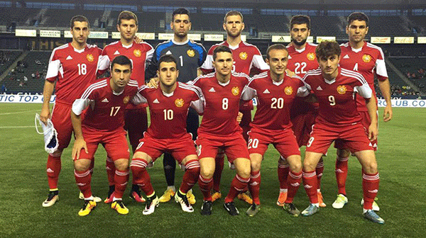 Armenia down by 10 positions on FIFA rankings