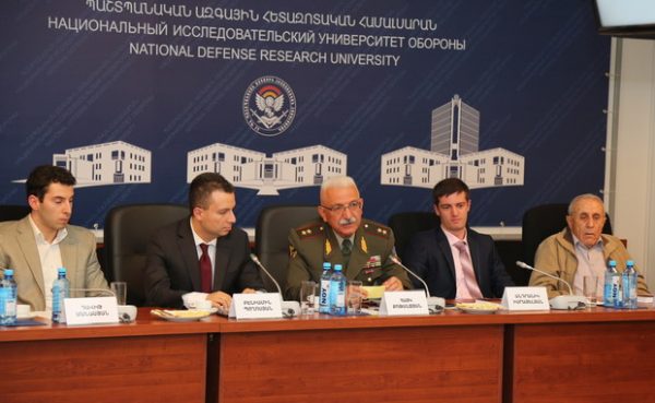Andranik Israyelyan’s book presentation at the National Defense Research University