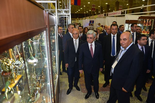 Serzh Sargsyan visited the Made in Armenia-2016 Exhibition