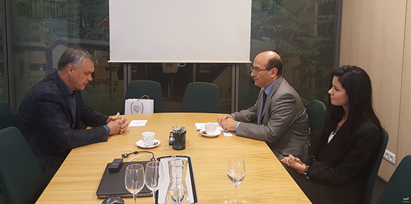 Armenian Ambassador to Lithuania met with the President of the Lithuanian Confederation of Industrialists