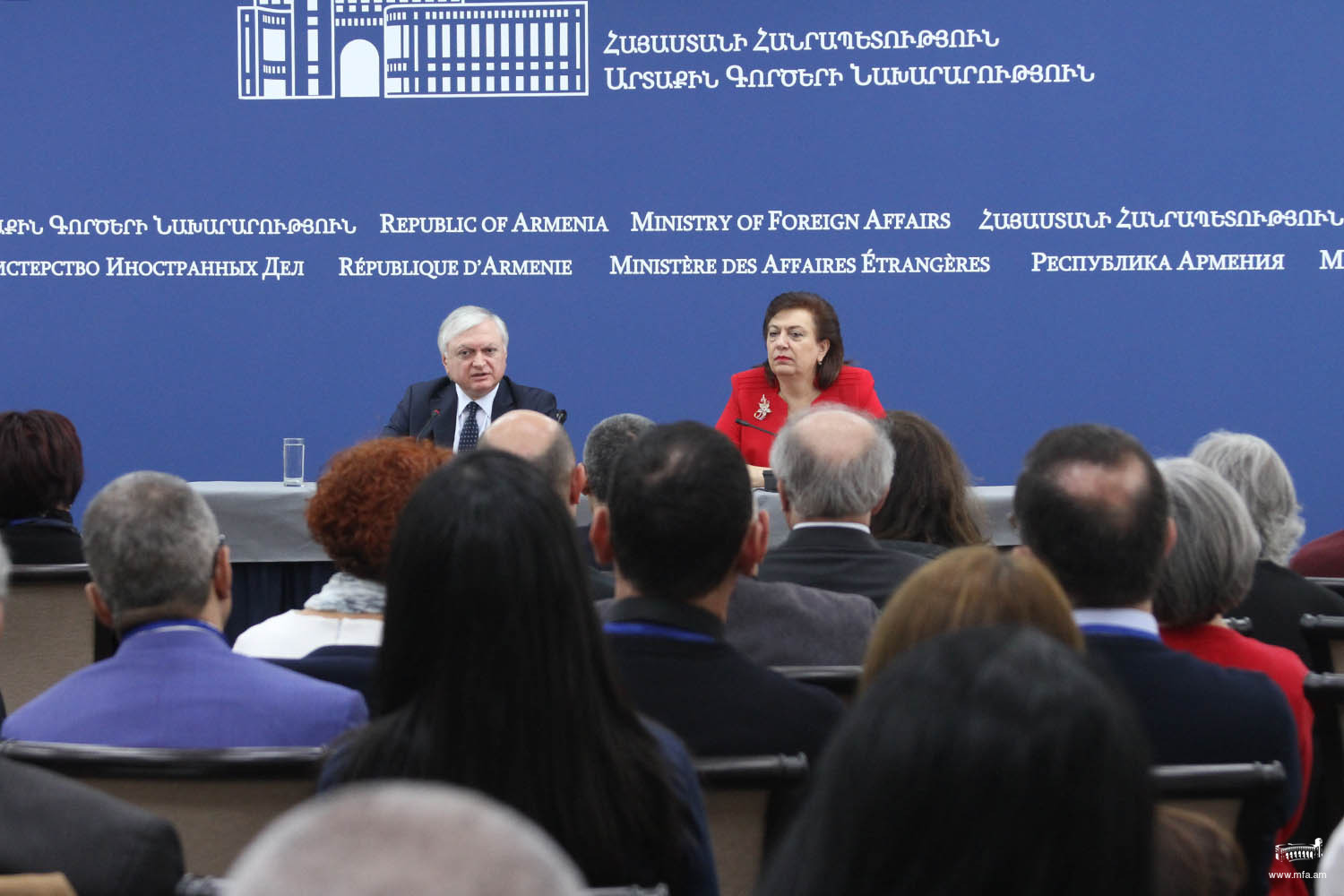 Edward Nalbandian received the participants of the 8th Pan-Armenian Forum of Journalists