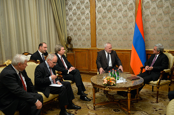 President met with the co-chairs of the OSCE Minsk Group