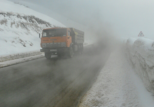 Number of roads barely passable in Armenia