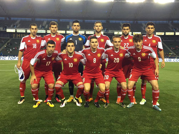 Armenia National Team down by 13 positions on FIFA rankings