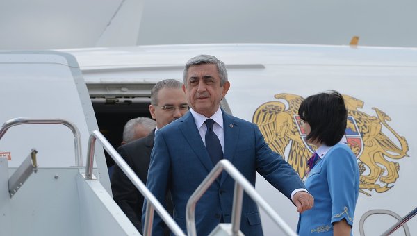 President Sargsyan to head for the United States on a working visit