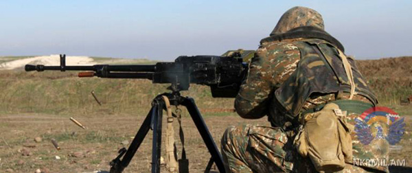 More than 1,500 shots at Armenian positions: Armenian Defense Ministry Press Service
