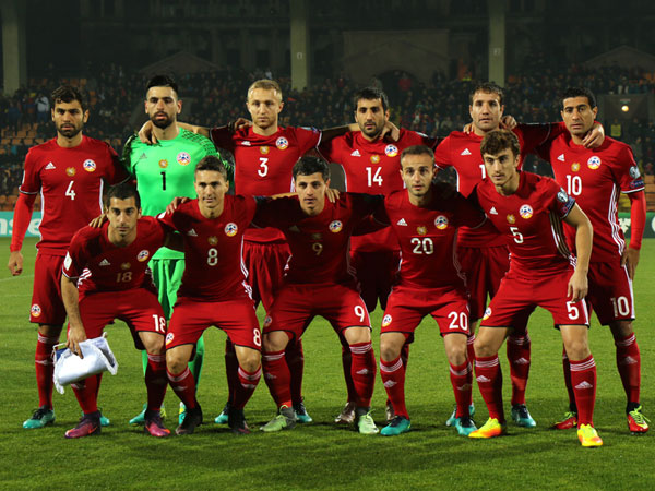 Armenia football team secures 38-place jump in the FIFA rankings