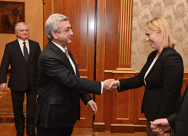 President received Bridget Brink, U.S. Deputy Assistant Secretary of State, Bureau of European & Eurasian Affairs