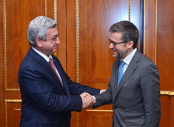 President received the EU Commissioner for Research, Science, and Innovation Carlos Moedas