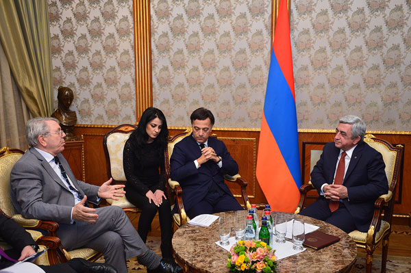President Serzh Sargsyan received the Co-Rapporteurs of the PACE Monitoring Committee for Armenia
