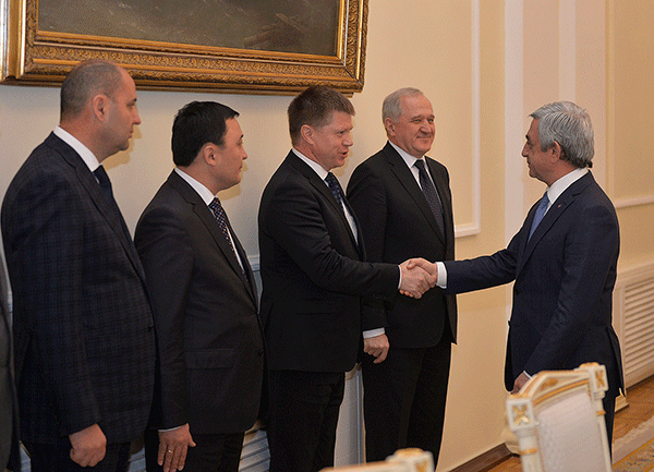 President received Heads of delegations of the Customs agencies of the EEU member states