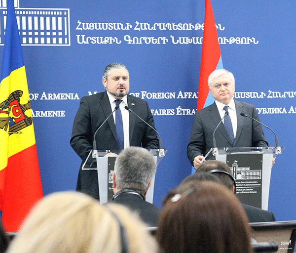 Remarks and answer of Foreign Minister Edward Nalbandian during the joint press conference with Foreign Minister of Moldova