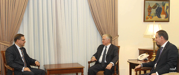 Foreign Minister of Armenia received the Chairman of Committee for Foreign Affairs of the Federation Council of Russia