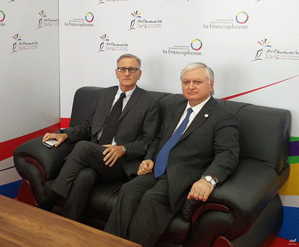 Foreign Minister of Armenia met with the Minister of State for Development and Francophonie of France