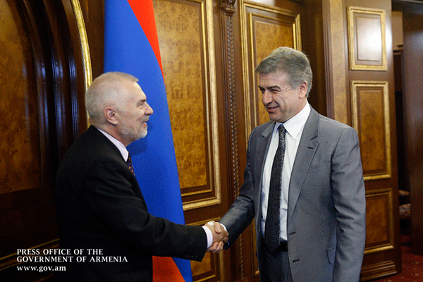 PM, EU Ambassadors Discuss EU-Armenia Cooperation