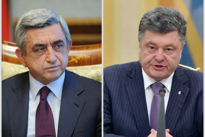 Presidents of Armenia and Ukraine held a phone conversation