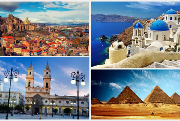 Georgia, Greece, Egypt, Spain – top choices of Armenian tourists