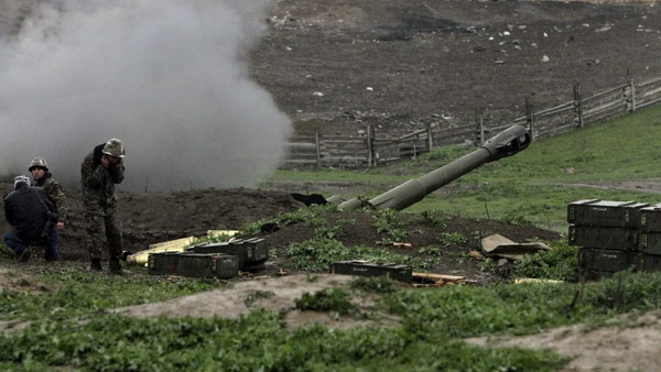 Azerbaijani forces are shelling the military posts located in the directions of Talish and Yarmja
