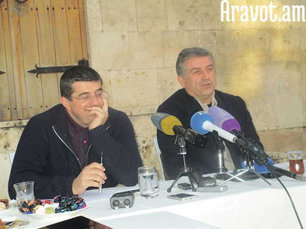 Karen Karapetyan. “Artsakh is the “driver” of the economy of Armenia. The GDP in NKR has grown by 9.1 % in 2015