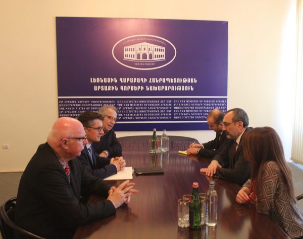 NKR Foreign Minister Received Members of France-Artsakh Friendship Circle