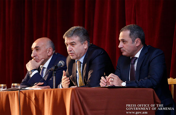 Karen Karapetyan: We cannot but build a good country, though everyone should take a share