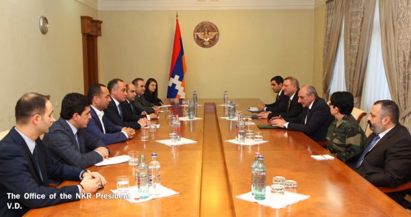 National, security and internal affairs were discussed with Bako Sahakyan