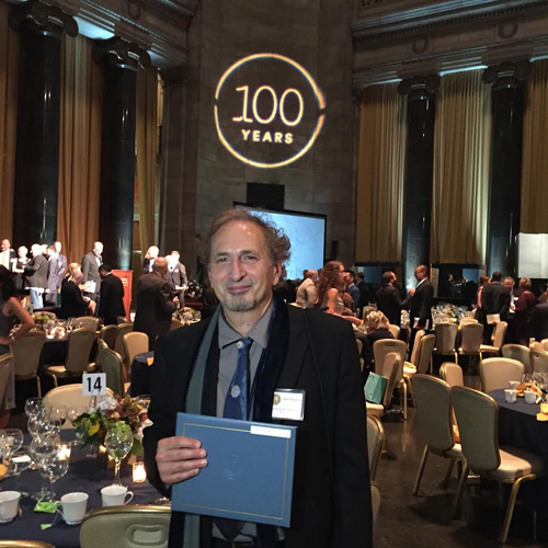 Peter Balakian Receives Pulitzer Prize for Poetry at Centennial Ceremony