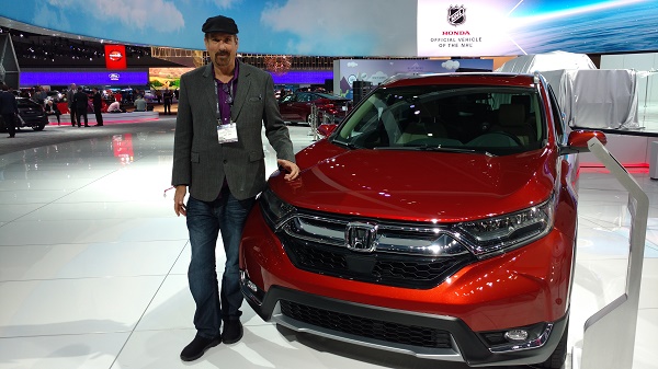 First 2017 Honda CR-V produced in East Liberty Ohio