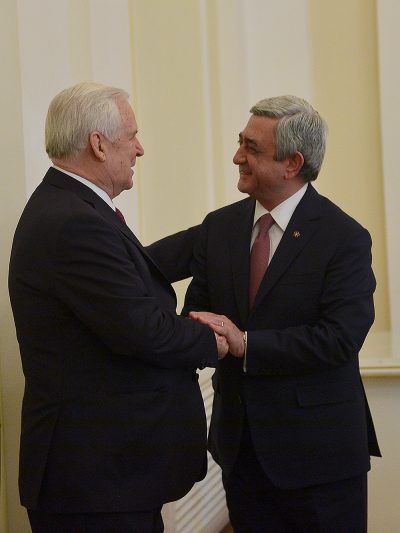 Nikolay Ryzhkov thanked President Sargsyan