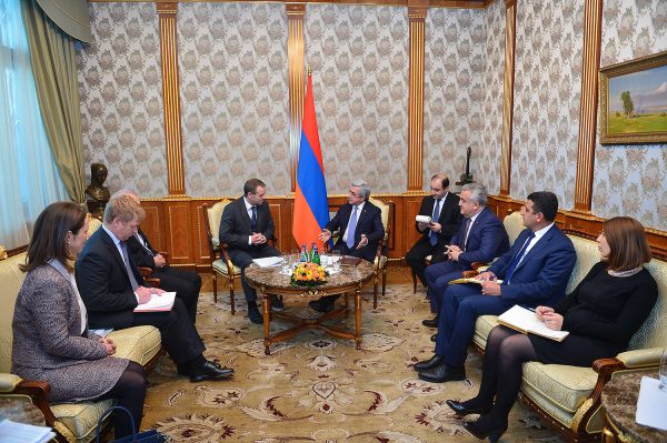 President Serzh Sargsyan received the Vice President of the European Investment Bank